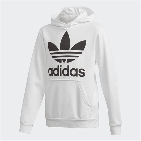 adidas hoodie weiß damen|Women's adidas Originals Hoodies & Sweatshirts.